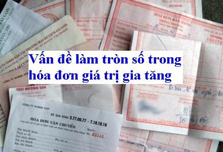 Cách làm tròn số khi viết hóa đơn, sổ sách kế toán